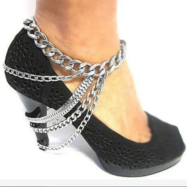 1 Piece Sexy Shoes Chains Anklets