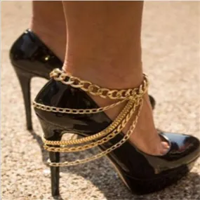 1 Piece Sexy Shoes Chains Anklets