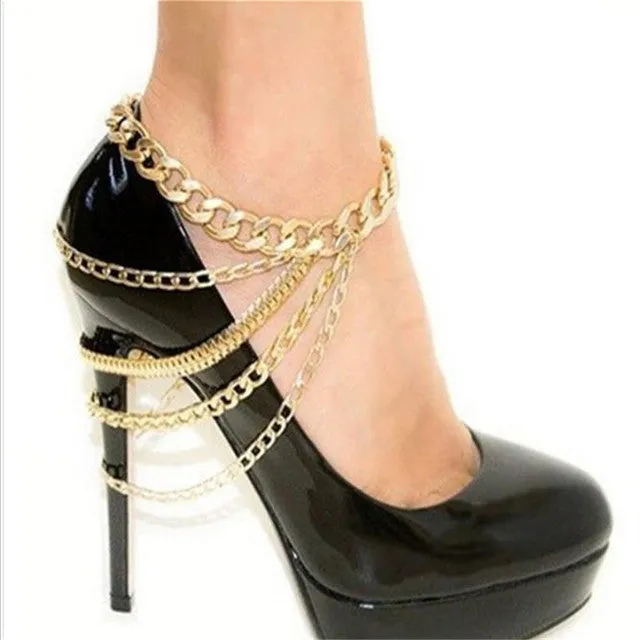 1 Piece Sexy Shoes Chains Anklets