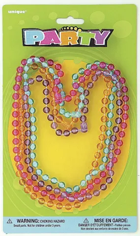 4 Pack Bead Necklaces