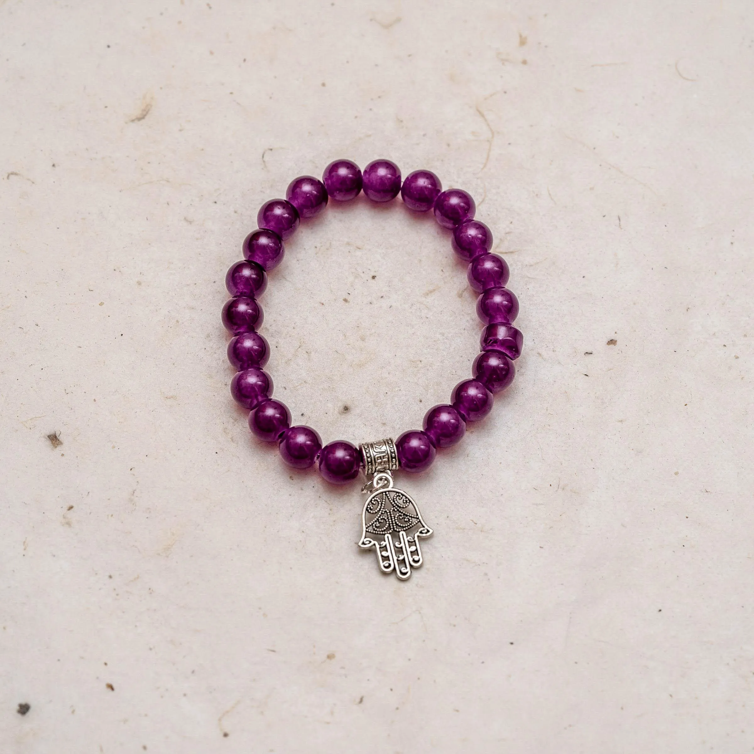 Amethyst Charm Bracelets
