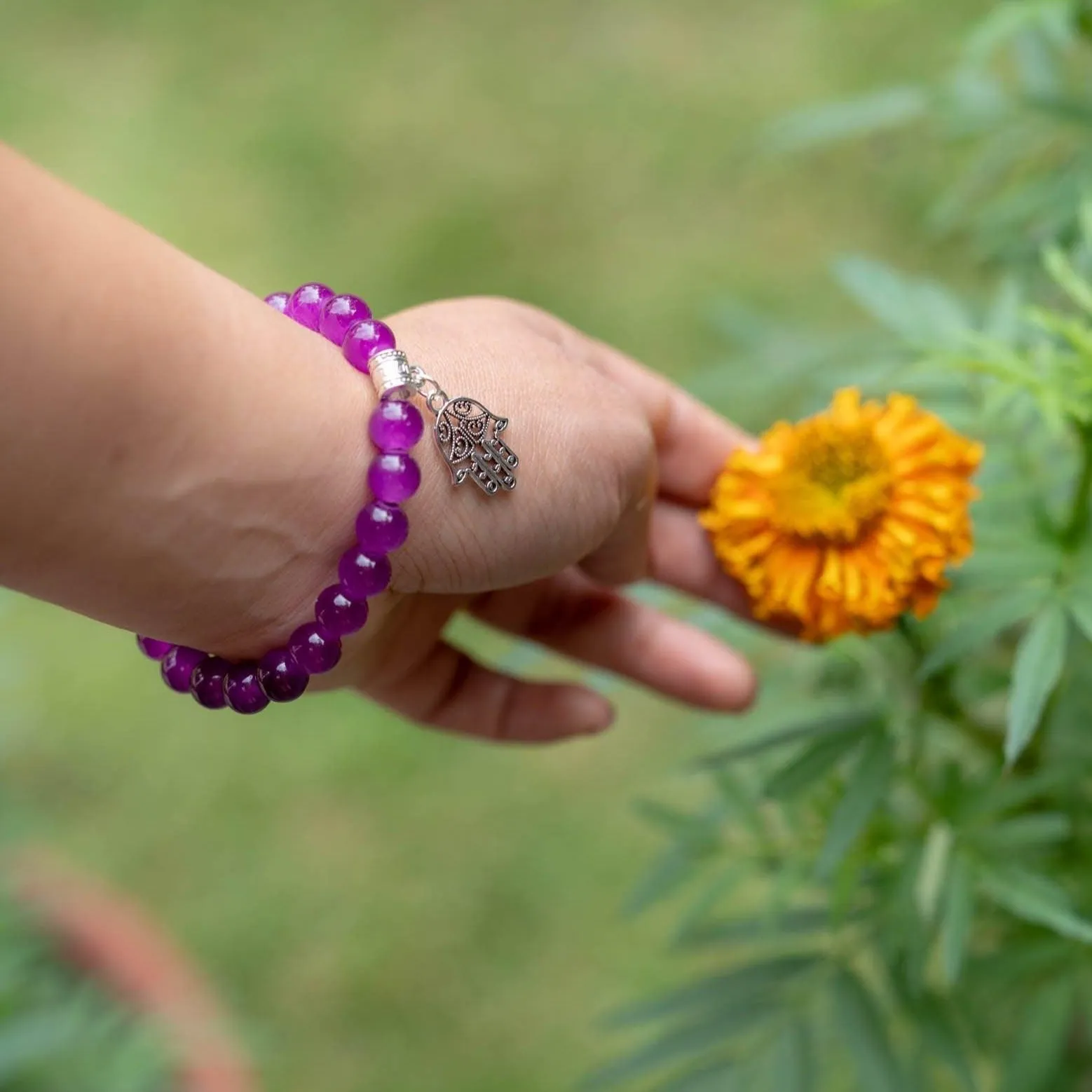 Amethyst Charm Bracelets