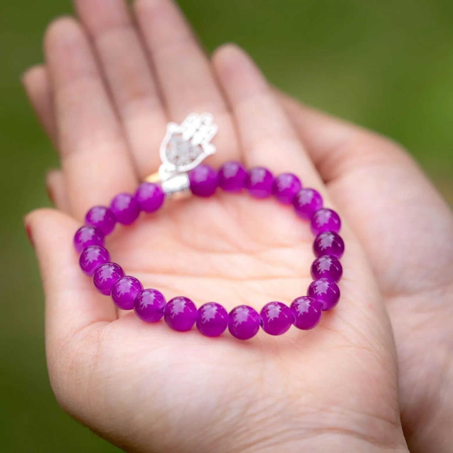 Amethyst Charm Bracelets
