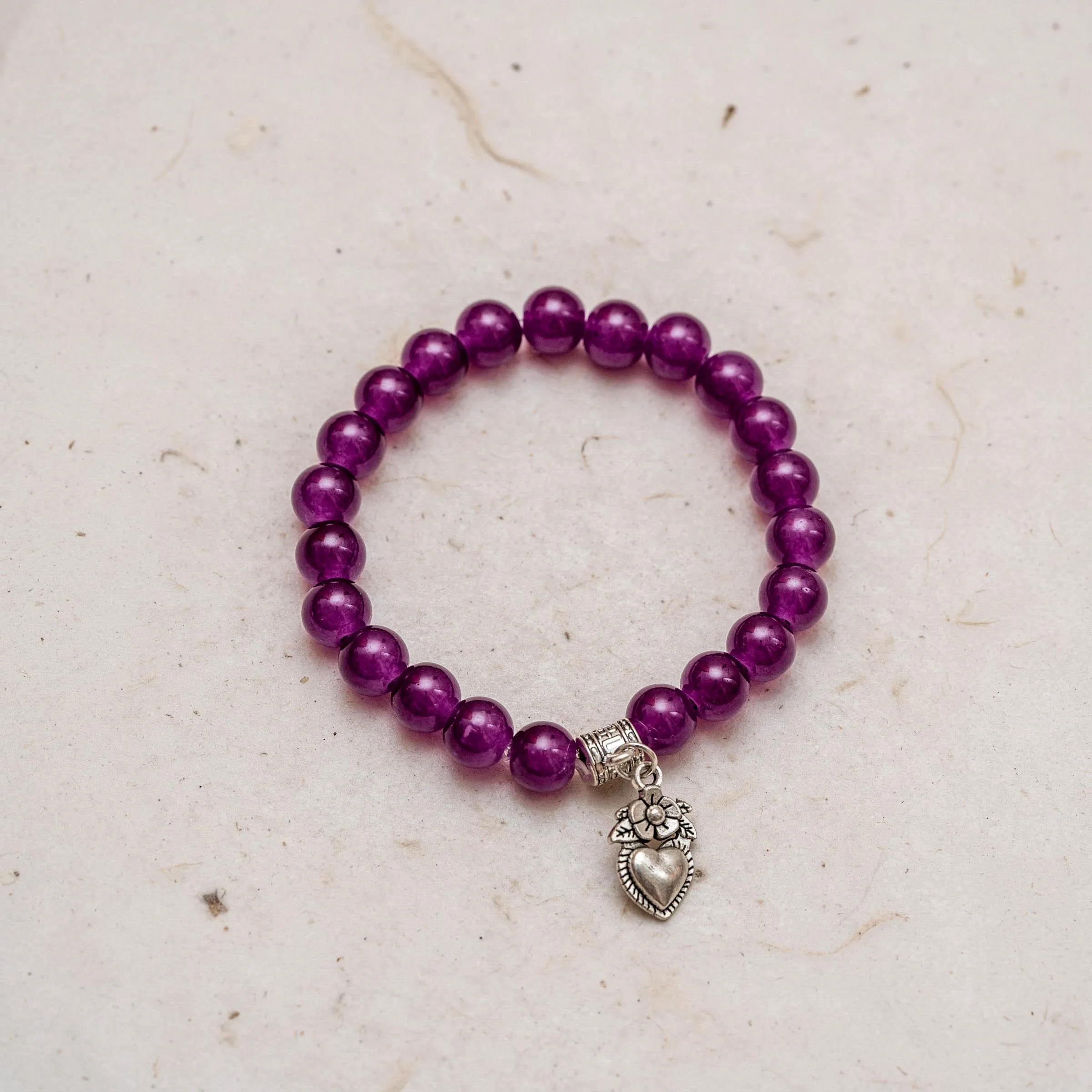Amethyst Charm Bracelets