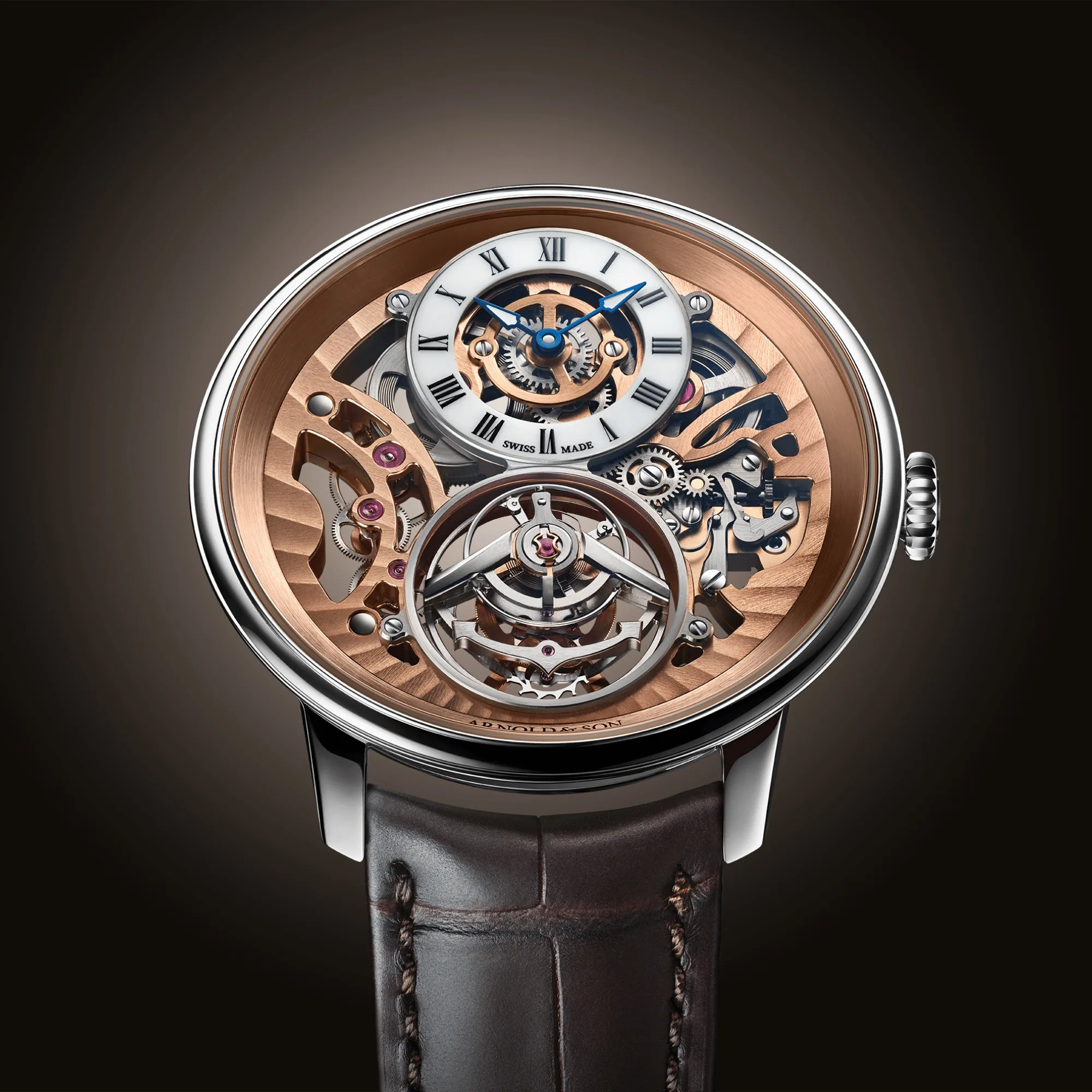 Arnold & Son Ultrathin Tourbillon Skeleton Platinum