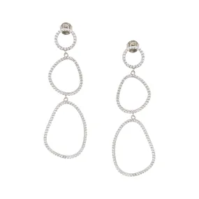 Asymmetrical Drop Earrings