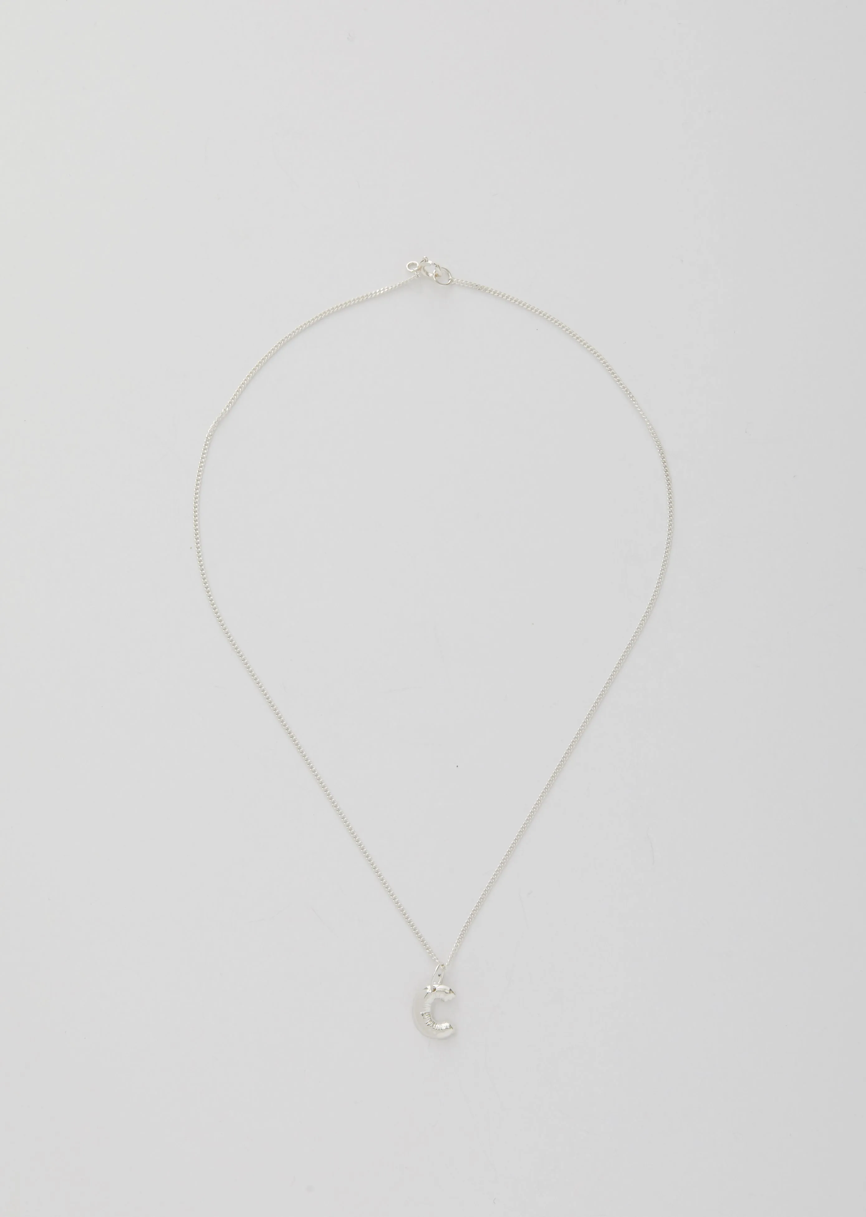 Balloon Letter Necklace - C