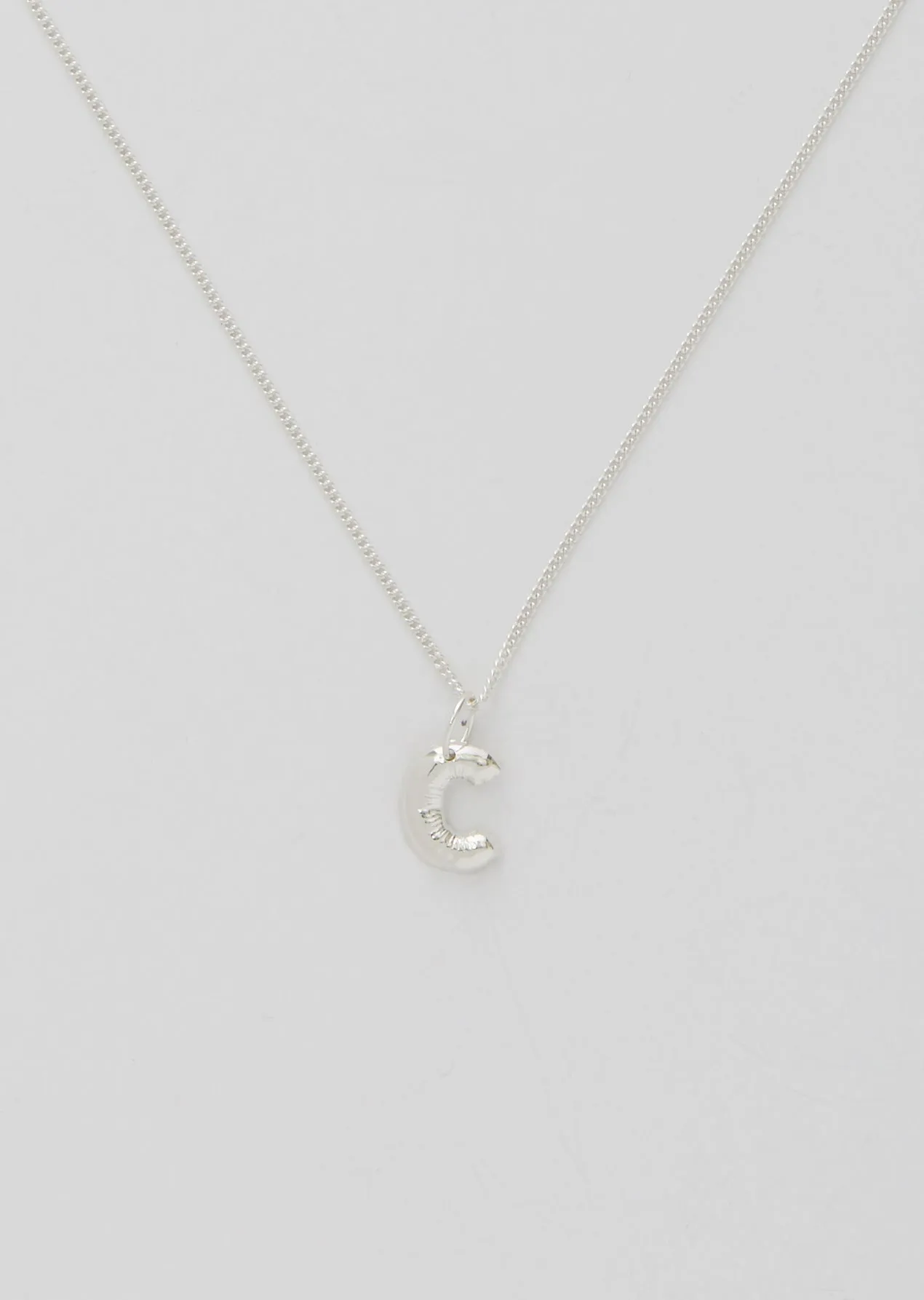 Balloon Letter Necklace - C
