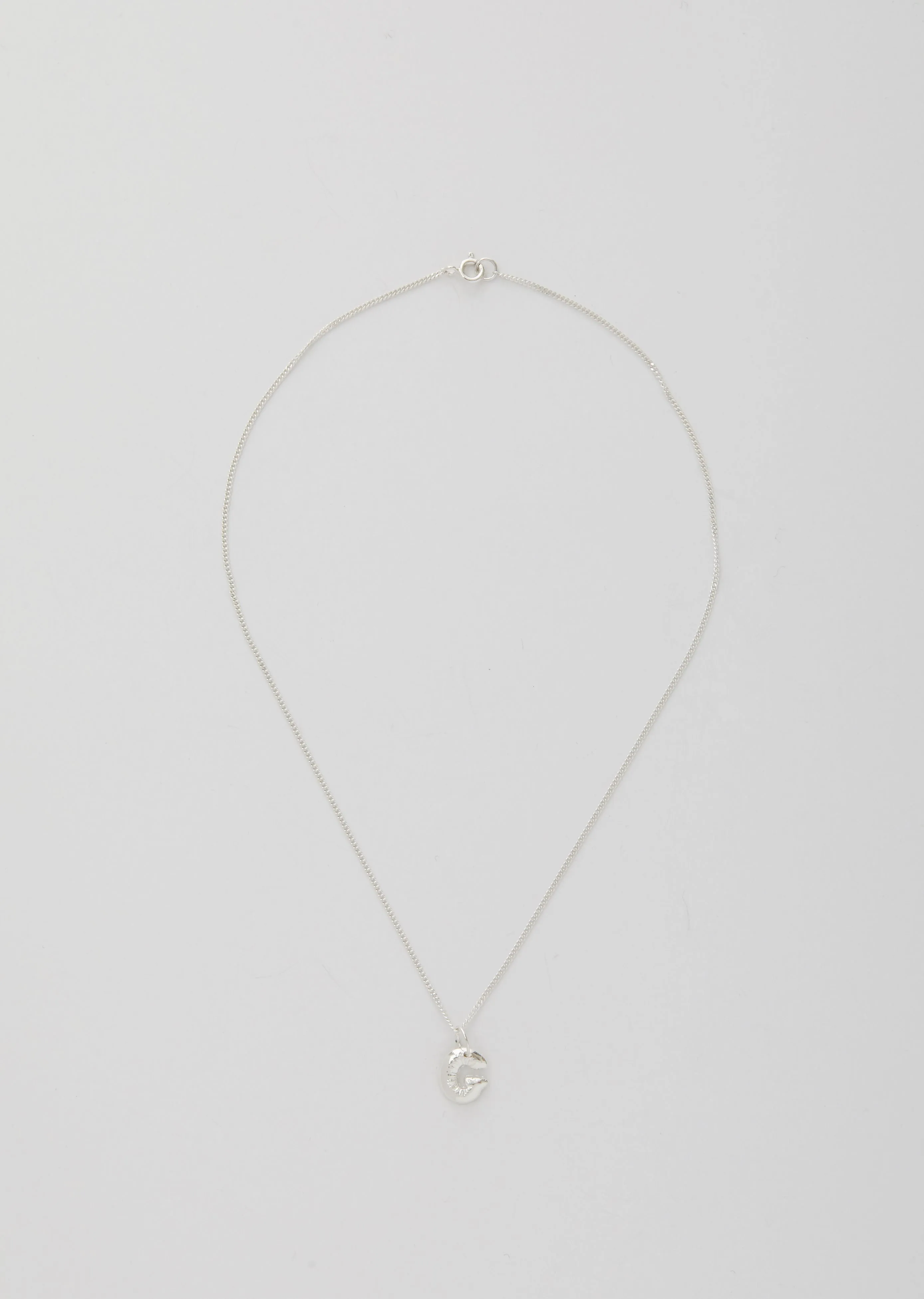 Balloon Letter Necklace - G
