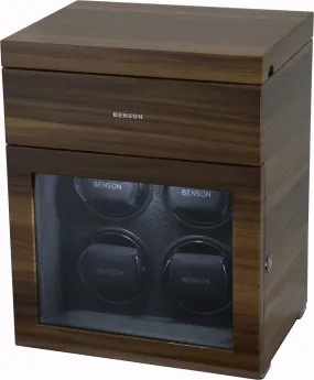 Benson Watch Winder Black Series 4.16.WA Walnut Limited Edition