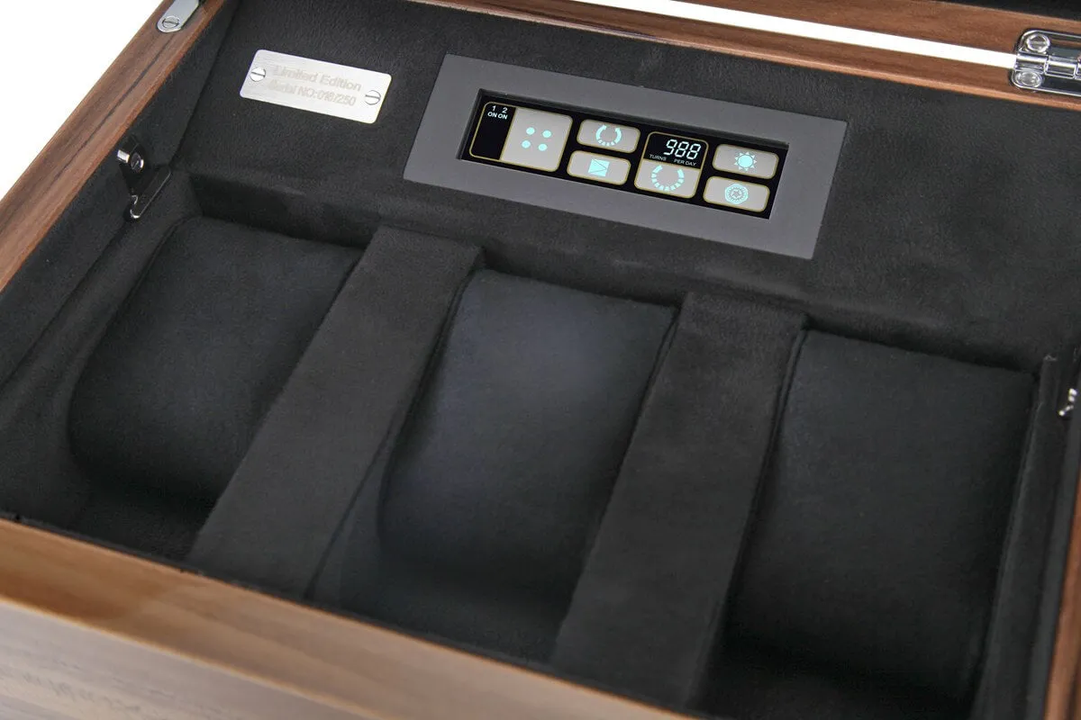 Benson Watch Winder Black Series 4.16.WA Walnut Limited Edition
