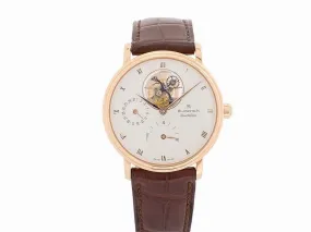 Blancpain Villeret Tourbillion Silver Dial Men's Watch 6025-3642-55B