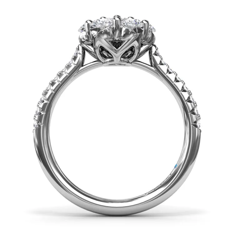 Blossoming Diamond Ring