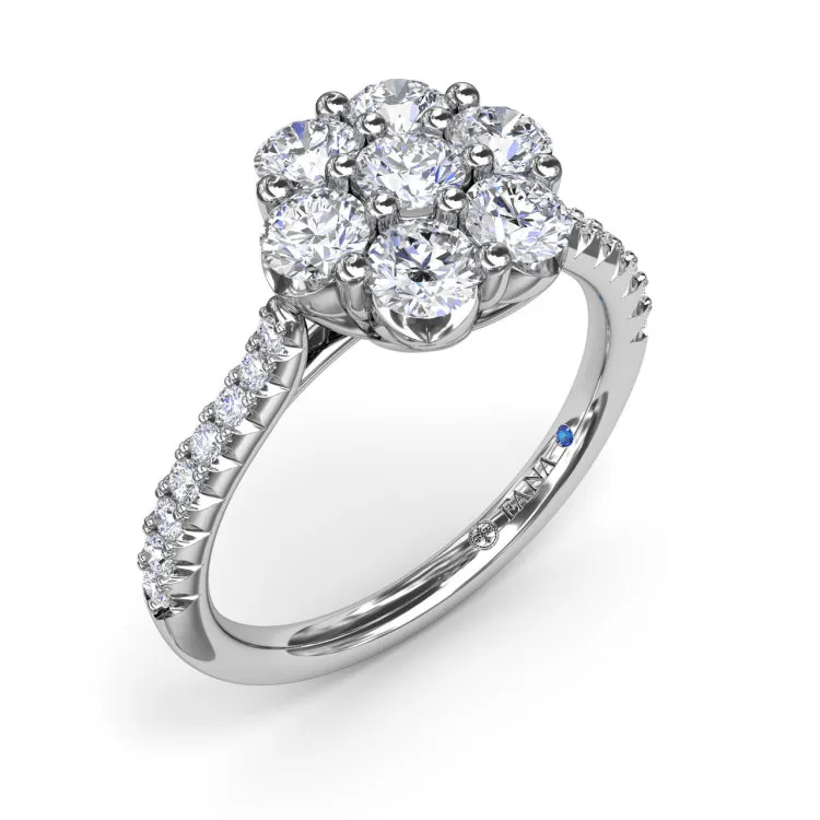 Blossoming Diamond Ring