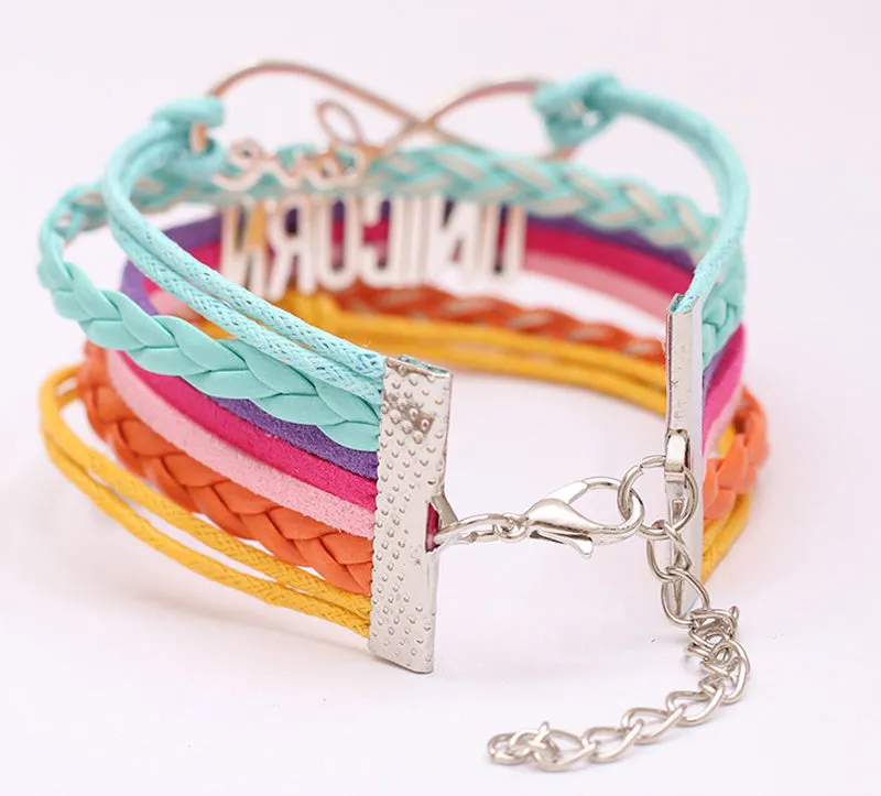 Braided Mermaid & Unicorn Friendship Bracelets