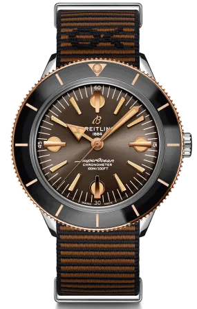 BRT Watch Superocean Heritage 57 Outerknown Bronze Red Gold Limited Edition