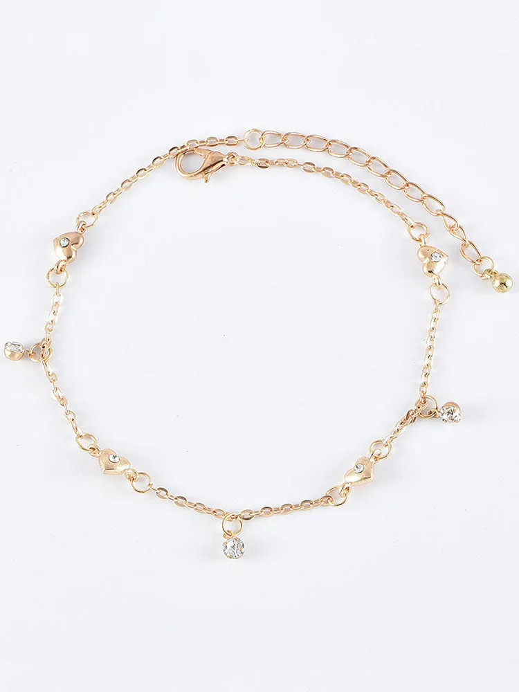 Butterfly Pendant Chain Anklets