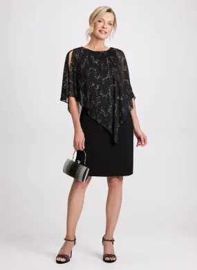 Capelet Effect Dress