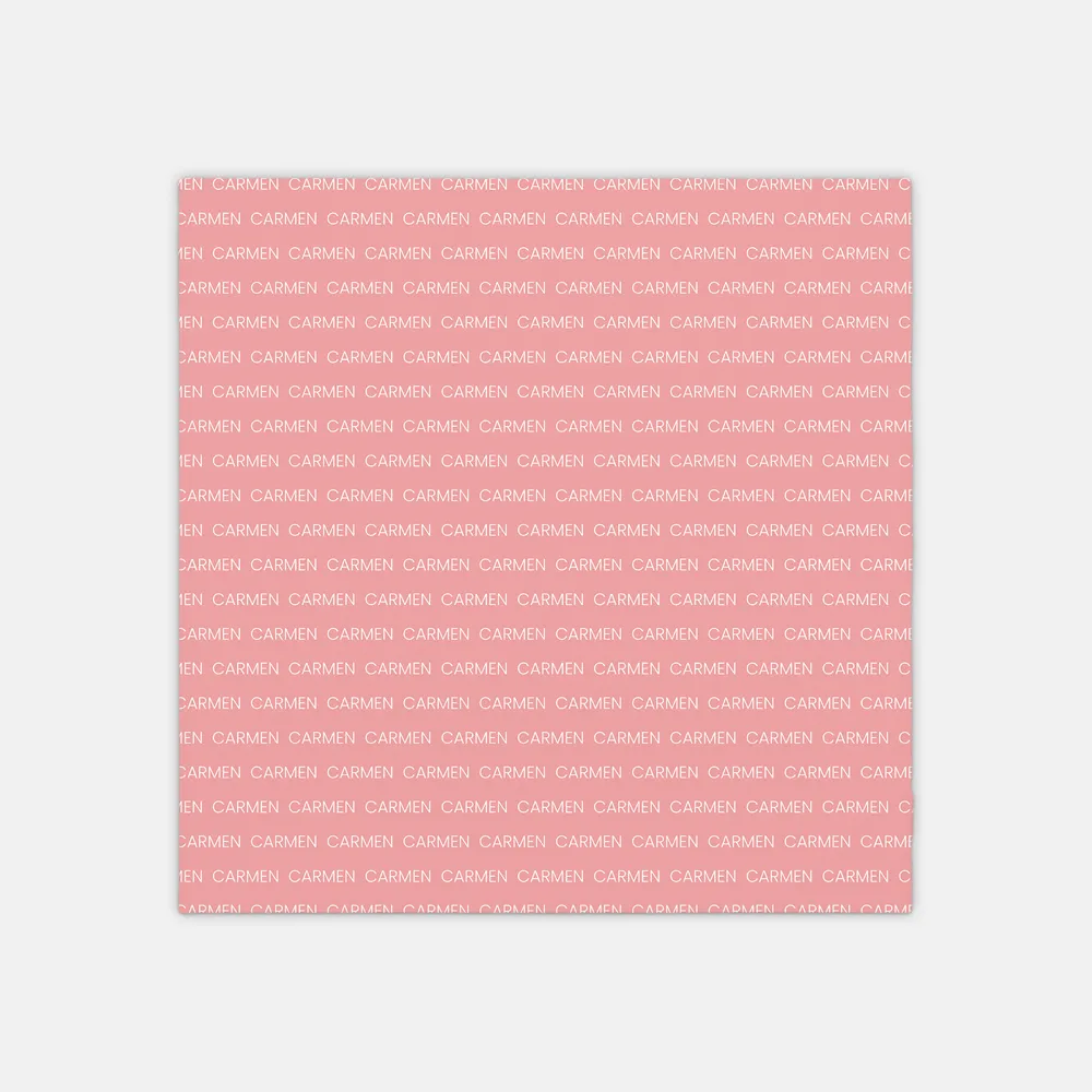 Carmen Solid Personalized Swaddle