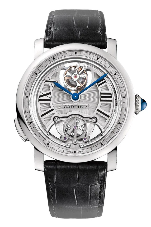 Cartier Rotonde de Cartier Minute Repeater Flying Tourbillon Men's Watch W1556209