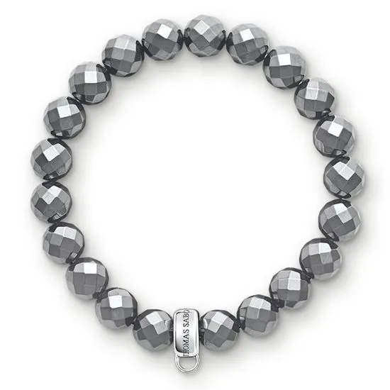 Charm Bracelet Hematite | Thomas Sabo