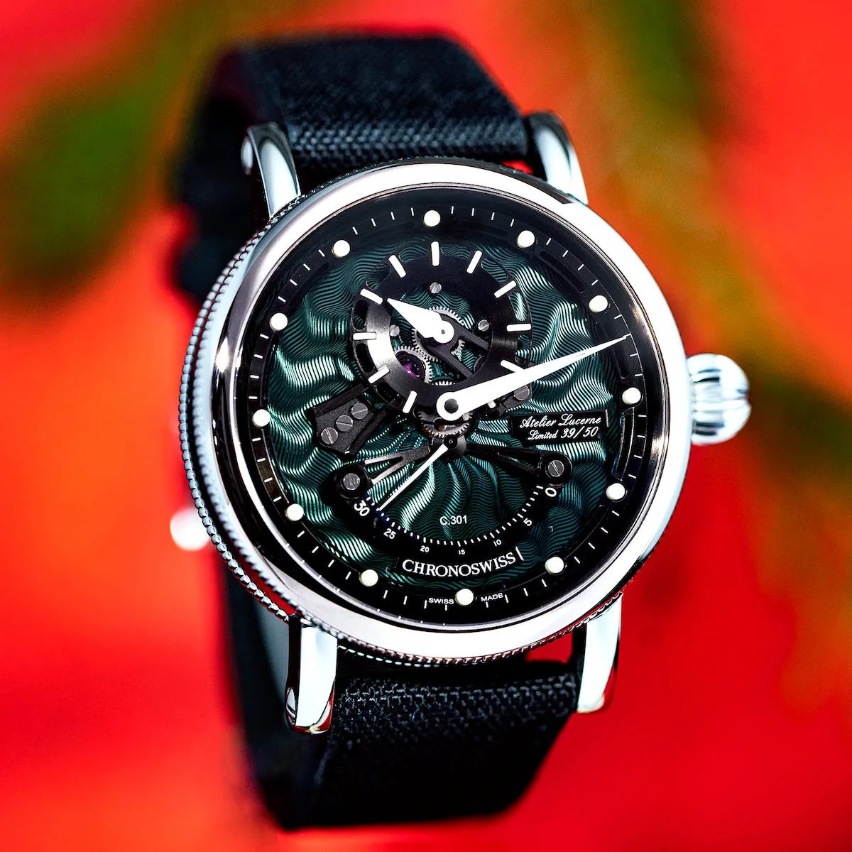 Chronoswiss Watch Open Gear ReSec Jungle Limited Edition