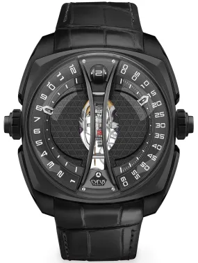 CYR Watch Klepcys Vertical Tourbillon Black DLC Titanium Limited Edition