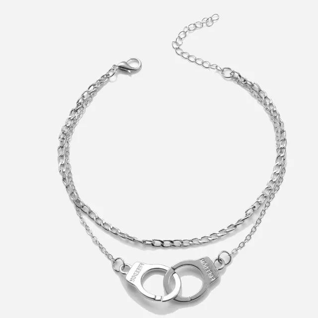 Fashion Boho Style Star Anklet Multilayer Foot Chain