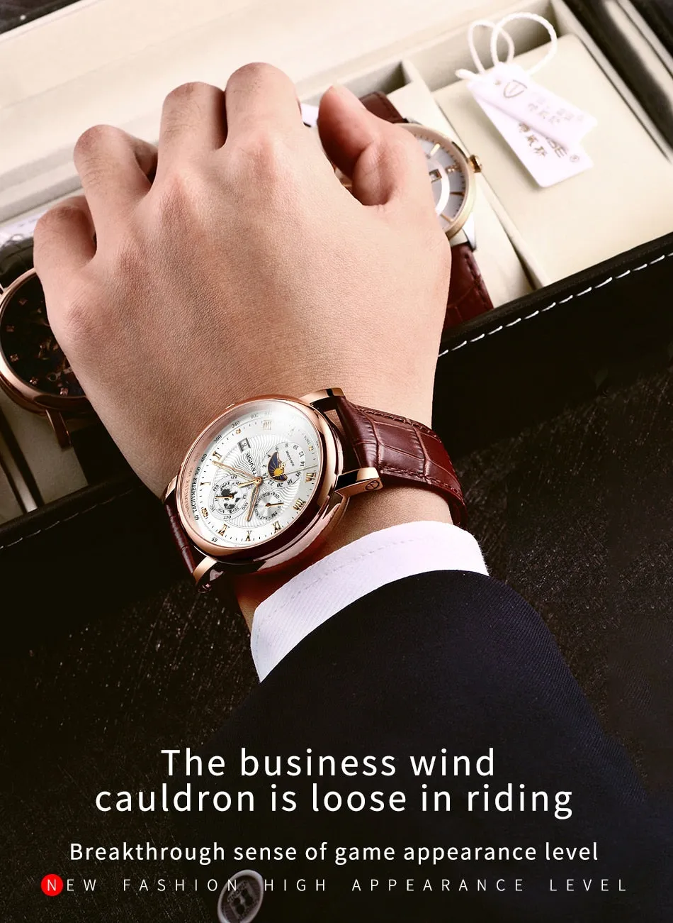 Fashion Luxury Tourbillon Sport Men Watches
