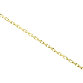 Frenchie Gold Cable Bracelet