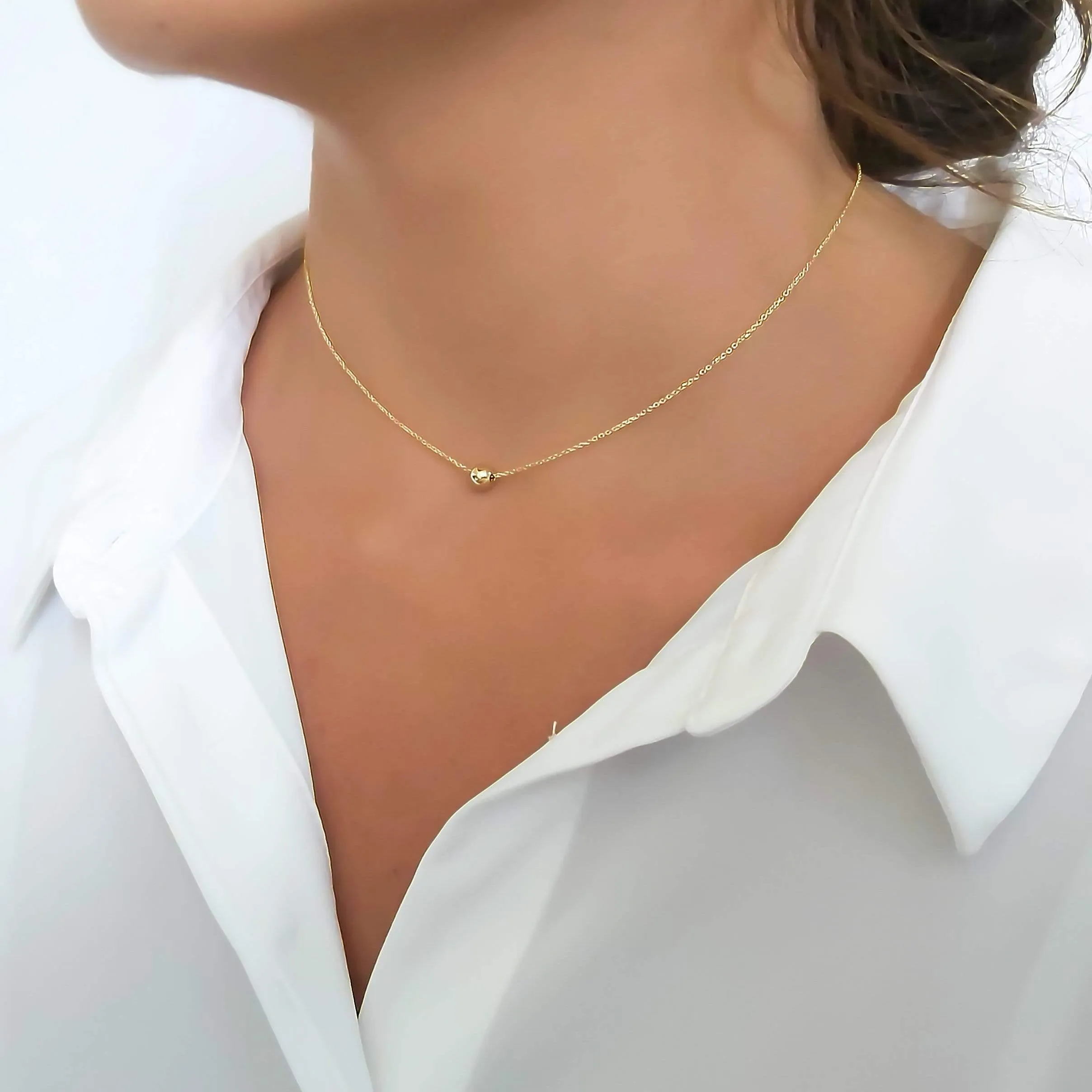 Gold Filled Ball Choker