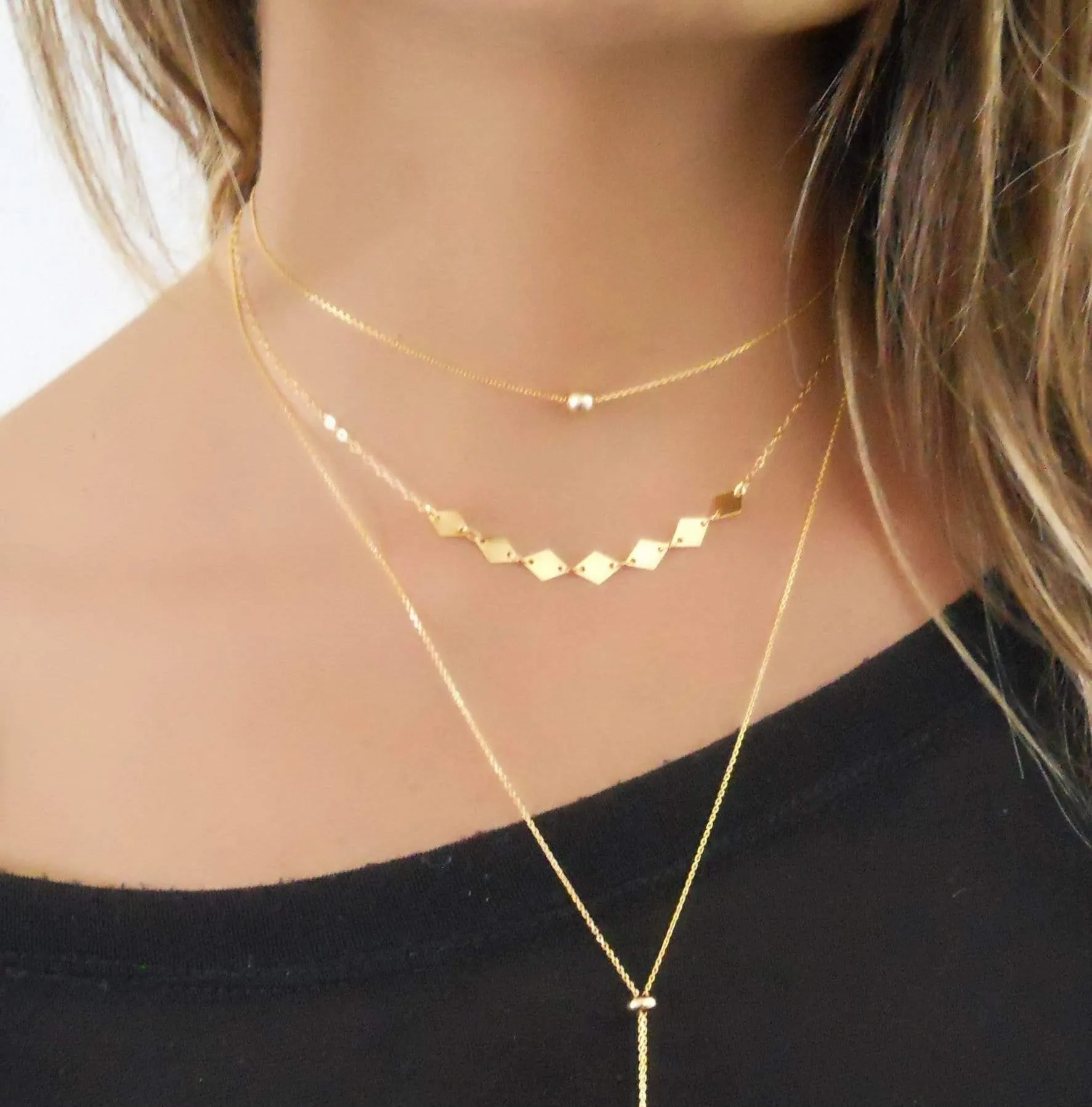 Gold Filled Ball Choker