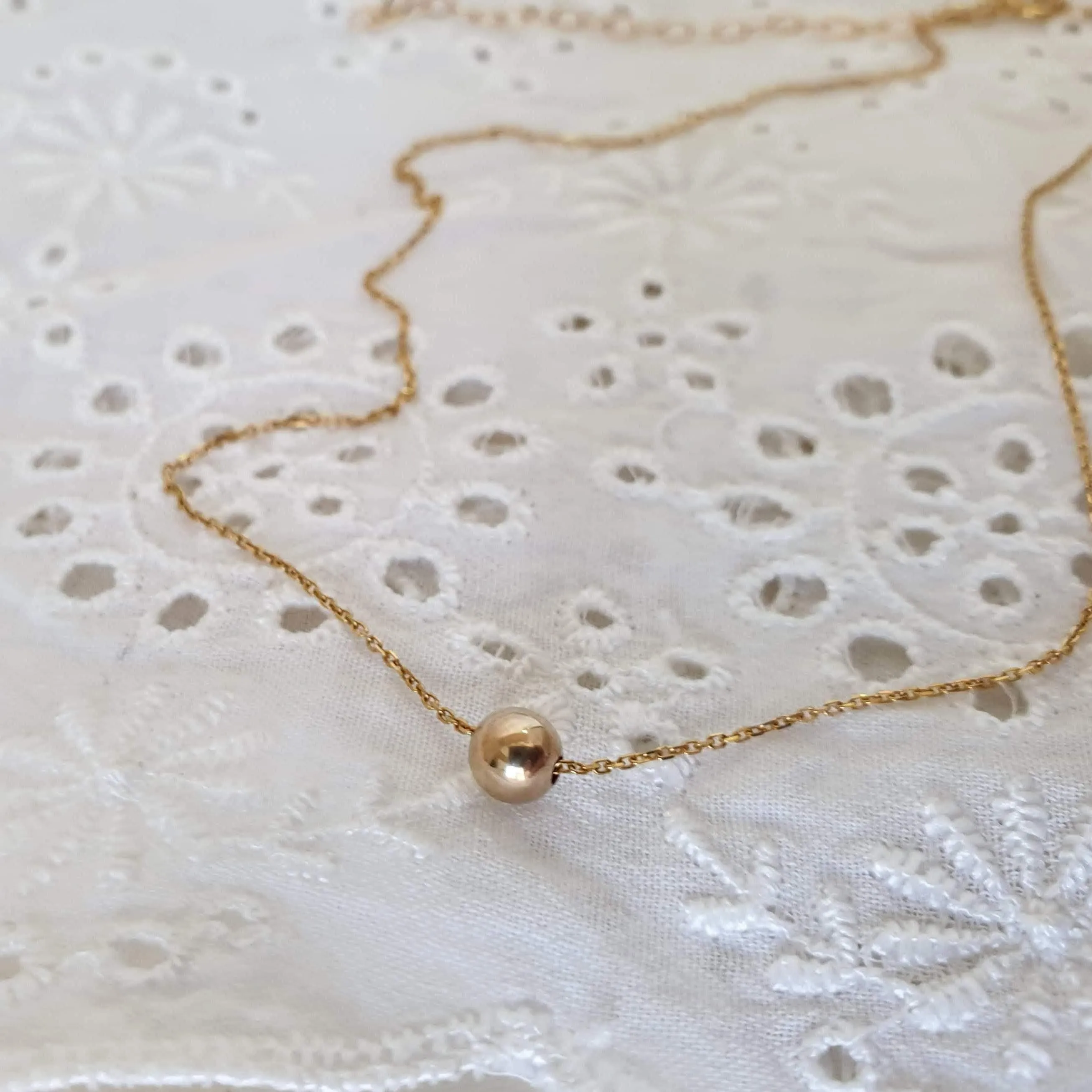 Gold Filled Ball Choker