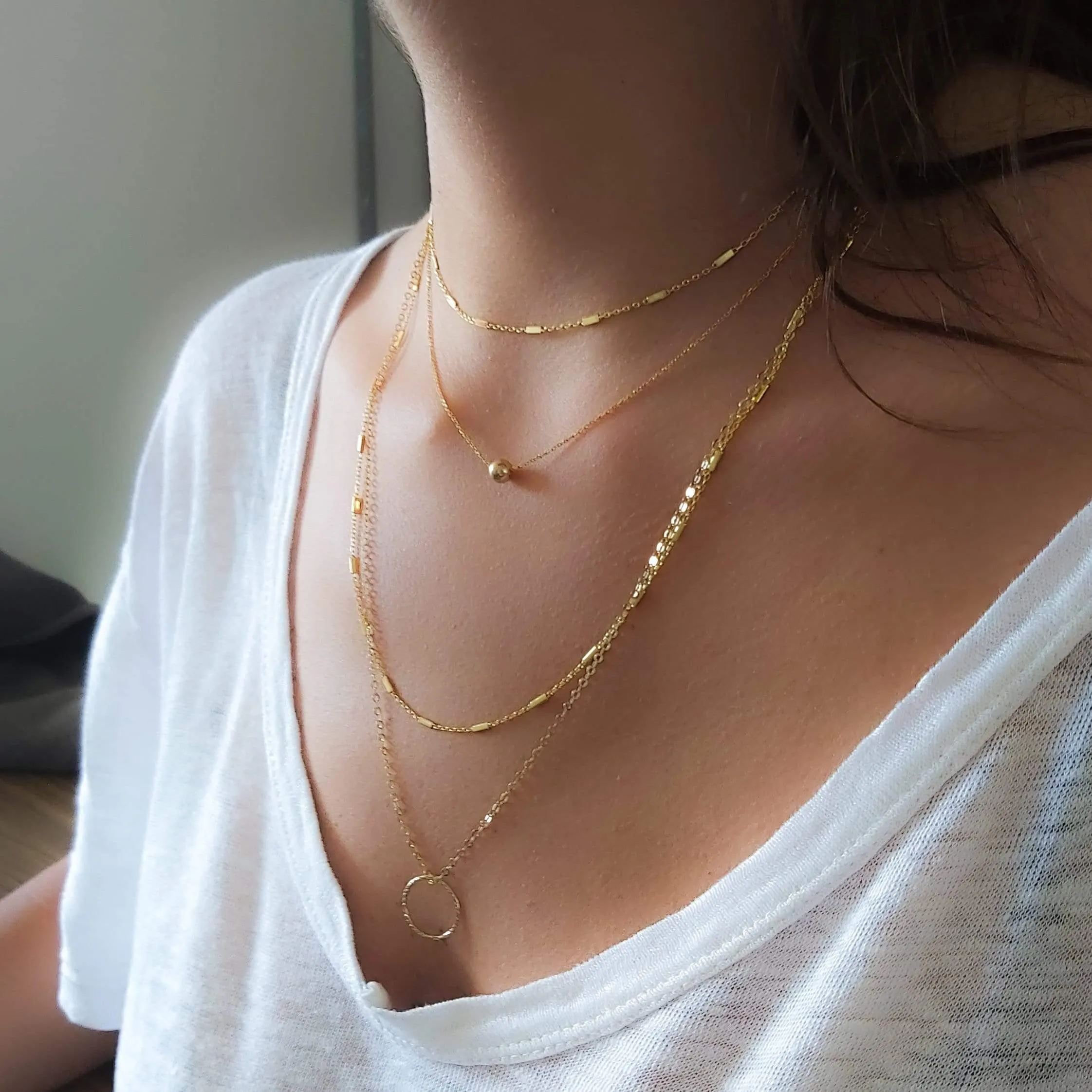 Gold Filled Ball Choker