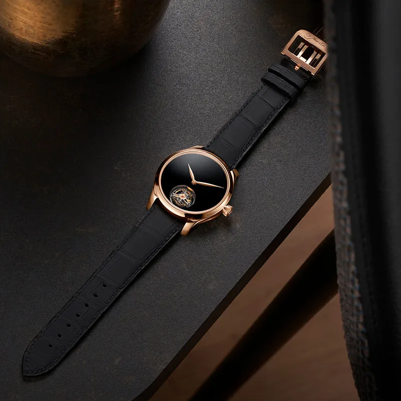 H. MOSER & CIE. ENDEAVOUR TOURBILLON CONCEPT VANTABLACK®