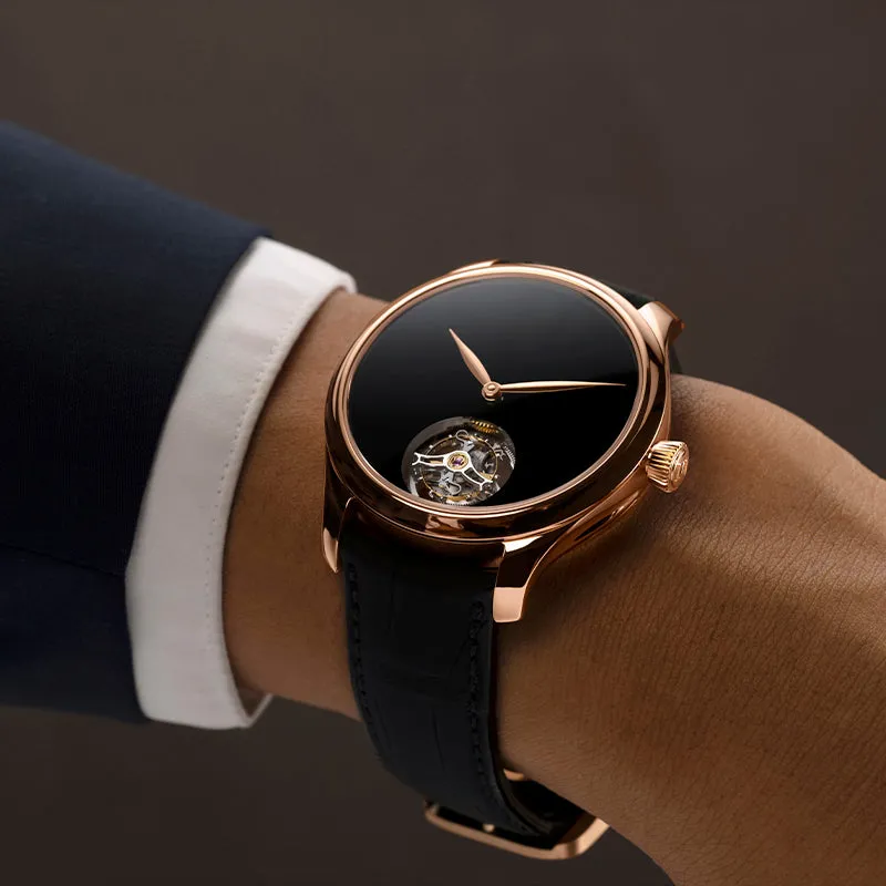 H. MOSER & CIE. ENDEAVOUR TOURBILLON CONCEPT VANTABLACK®