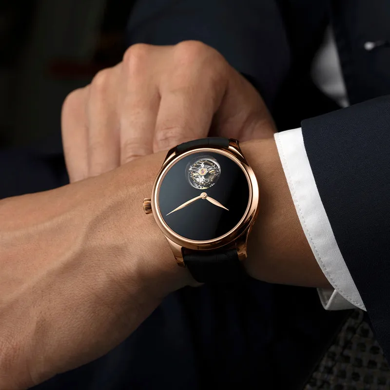 H. MOSER & CIE. ENDEAVOUR TOURBILLON CONCEPT VANTABLACK®