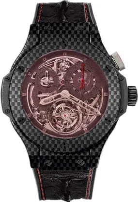 Hublot Big Bang Chronograph Tourbillon Carbon Fiber Men's Watch 308.QX.1110.HR.SCF11