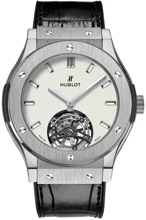 Hublot Classic Fusion Tourbillon 45mm Dial White Men's Watch 505.NX.2610.LR
