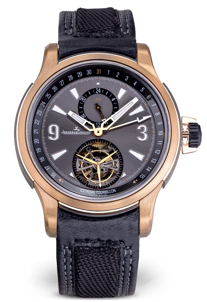 Jaeger-LeCoultre Master Compressor Extreme Tourbillon 18K Rose Gold Man's Watch
