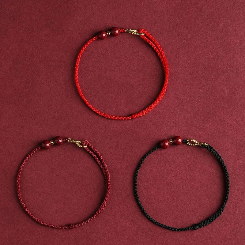 Matching Infinity Bracelets Red Couple Bracelets