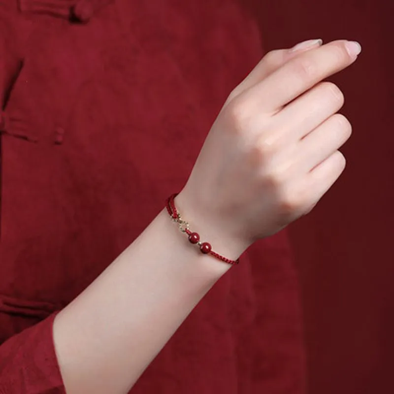 Matching Infinity Bracelets Red Couple Bracelets