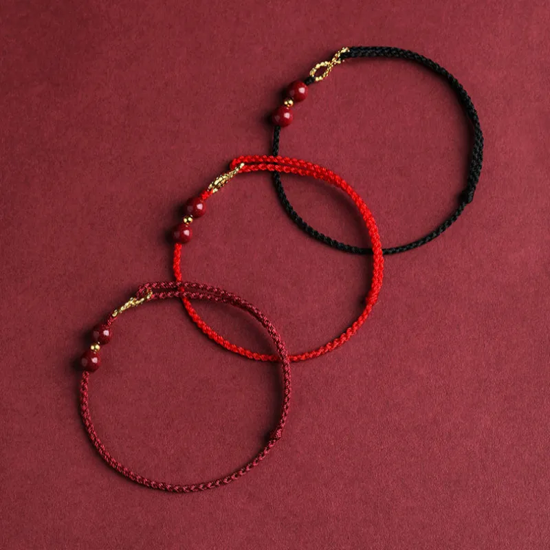Matching Infinity Bracelets Red Couple Bracelets