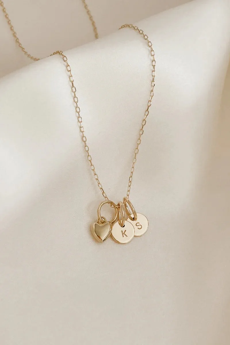 Mini Sweetheart Pendant - 9ct Gold