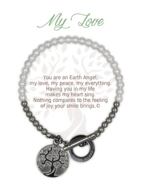 My Love: Shell Pearl Bracelet