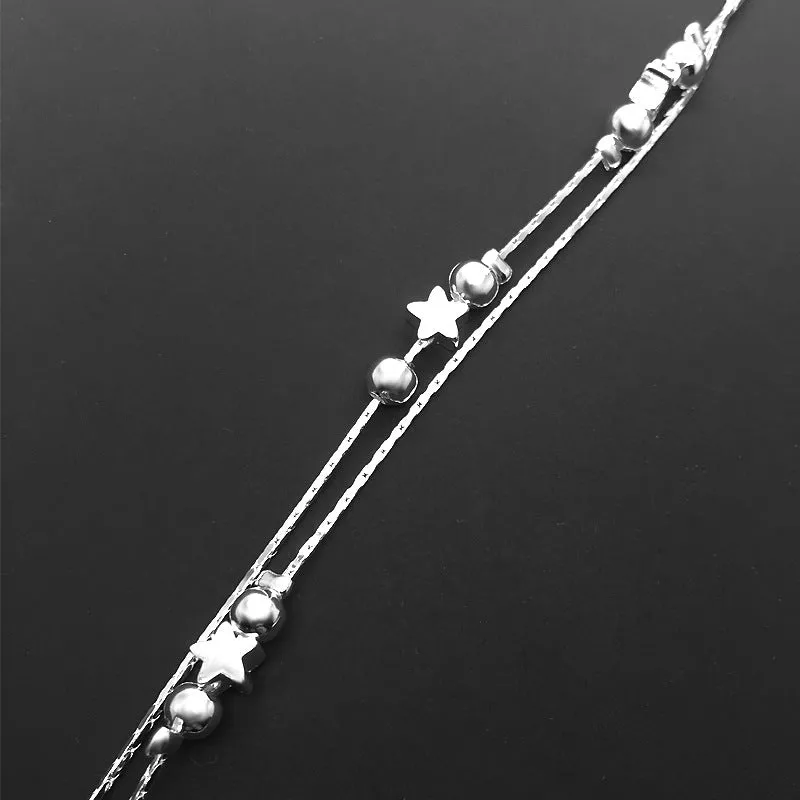 New Sexy Barefoot Jewelry Plata Plated Bracelet