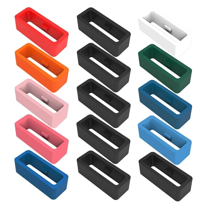 Pair of Watch Strap Band Keepers Loops Compatible with the Kogan Hybrid  Smart Watch
