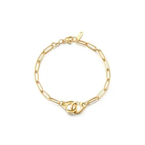 Paper Clip Link Bracelet
