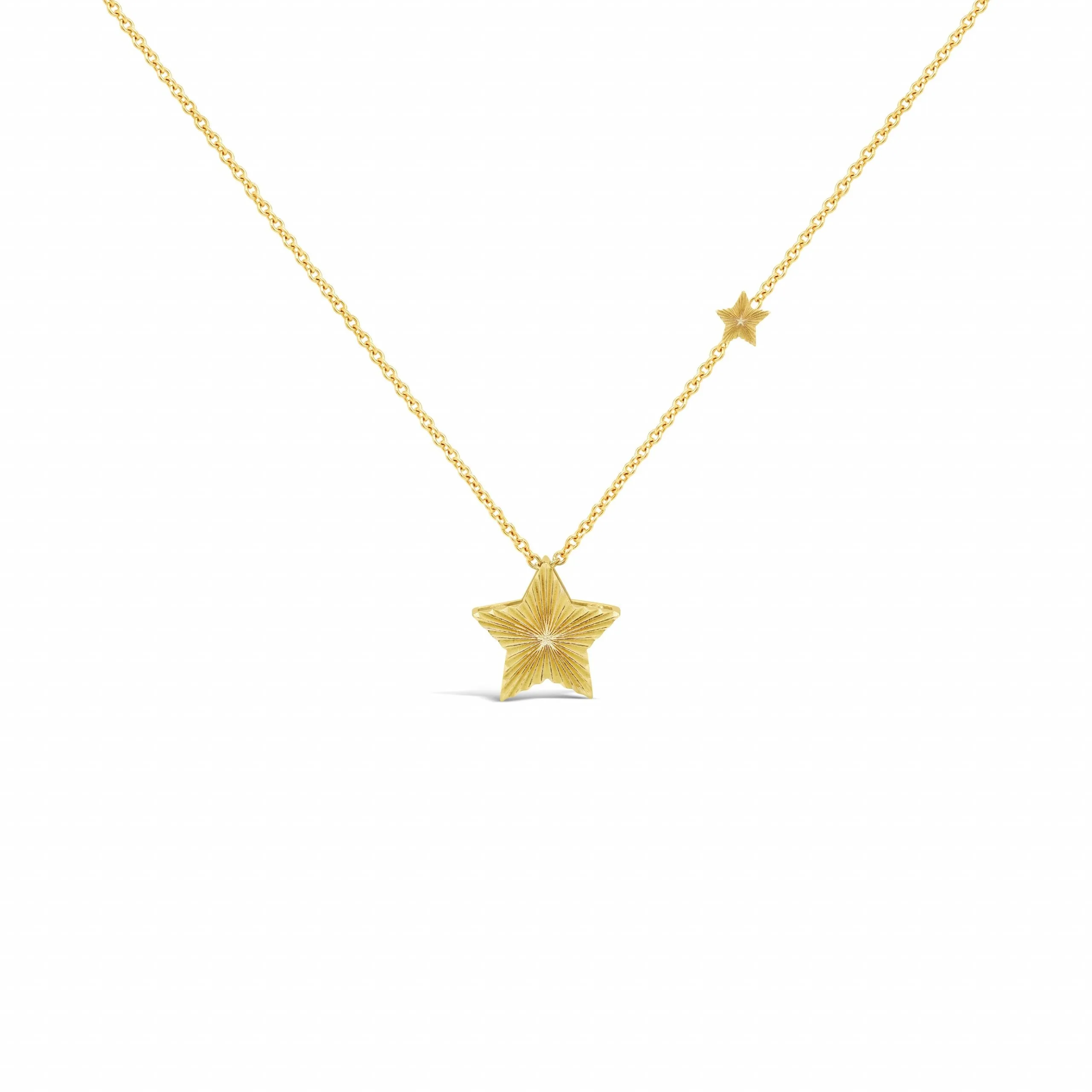 Shining Star Diamond Pendant & Chain