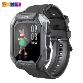 SKMEI 380mAh Swimming Smartwatch 1.71 inch IP68 Waterproof Heart Rate Monitor Pedometer Sports Smart Watch Men for android ios